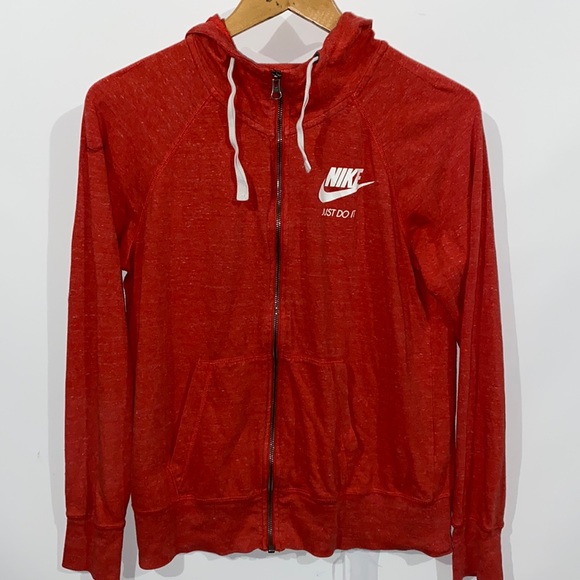 Nike | Tops | Thin Nike Full Zip Hoodie Sweatshirt | Poshmark